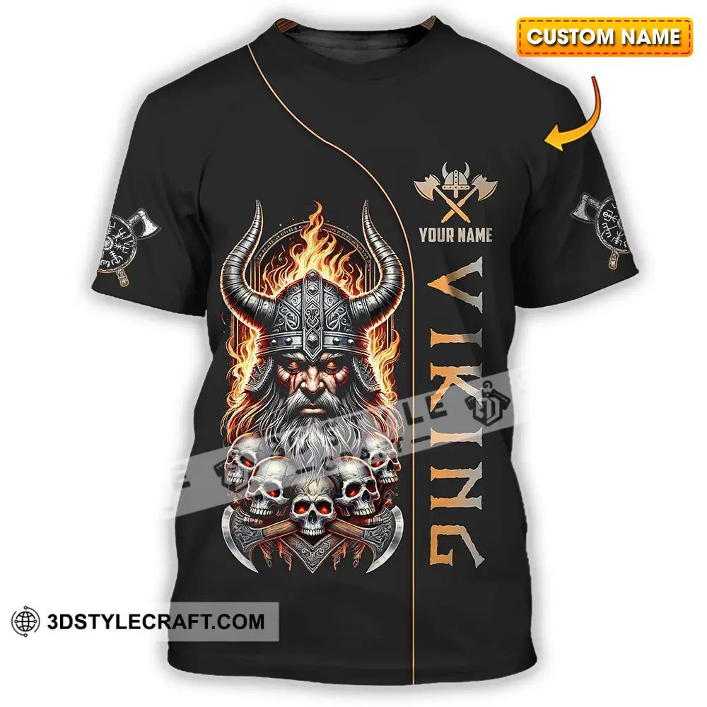 Unisex Shirt - Custom Text Viking T-Shirt