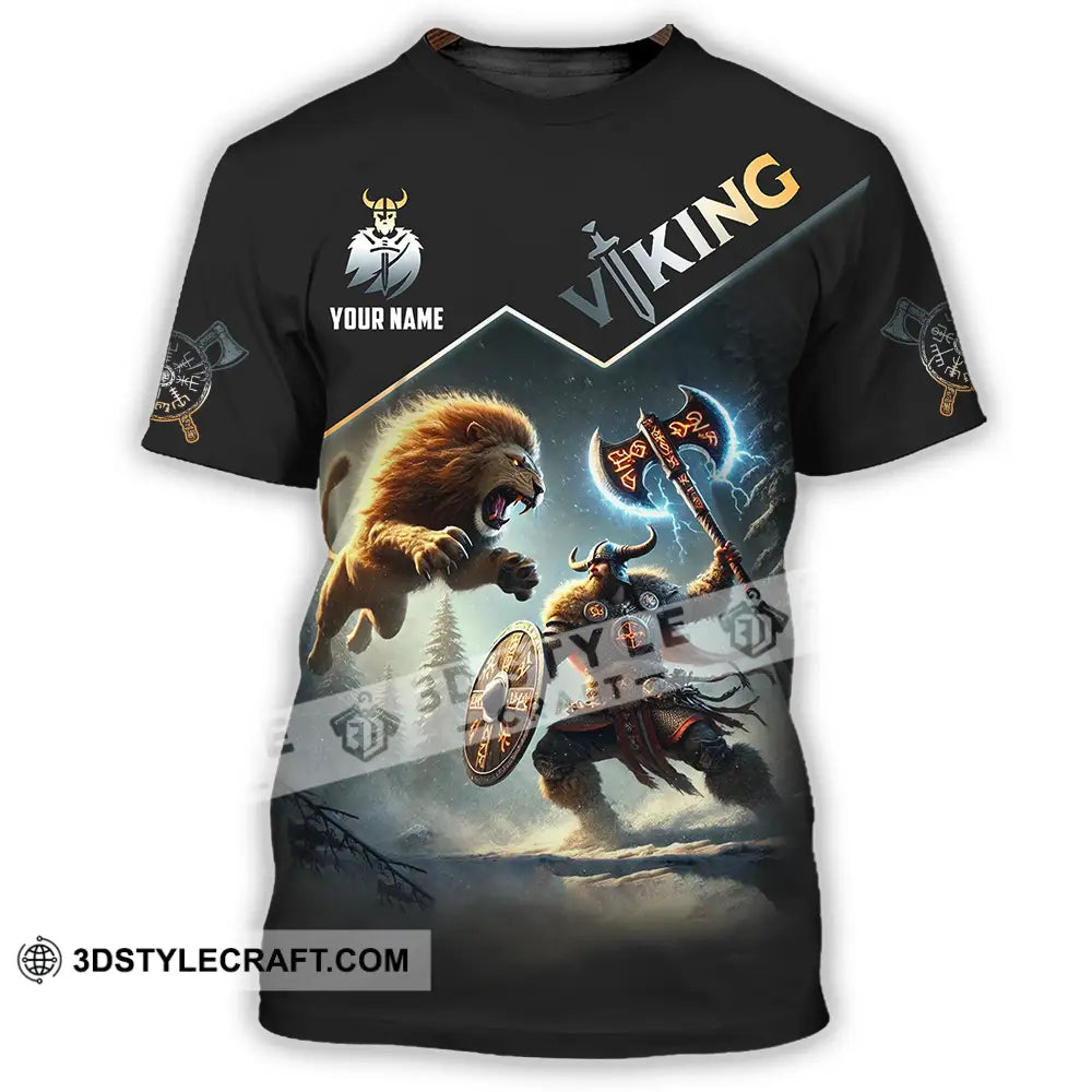 Unisex Shirt - Custom Text Viking T-Shirt / S T-Shirt