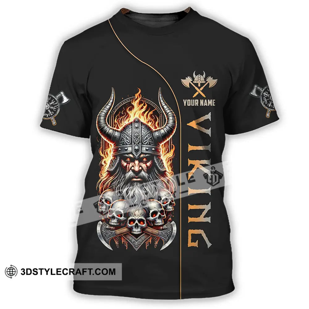 Unisex Shirt - Custom Text Viking T-Shirt / S T-Shirt