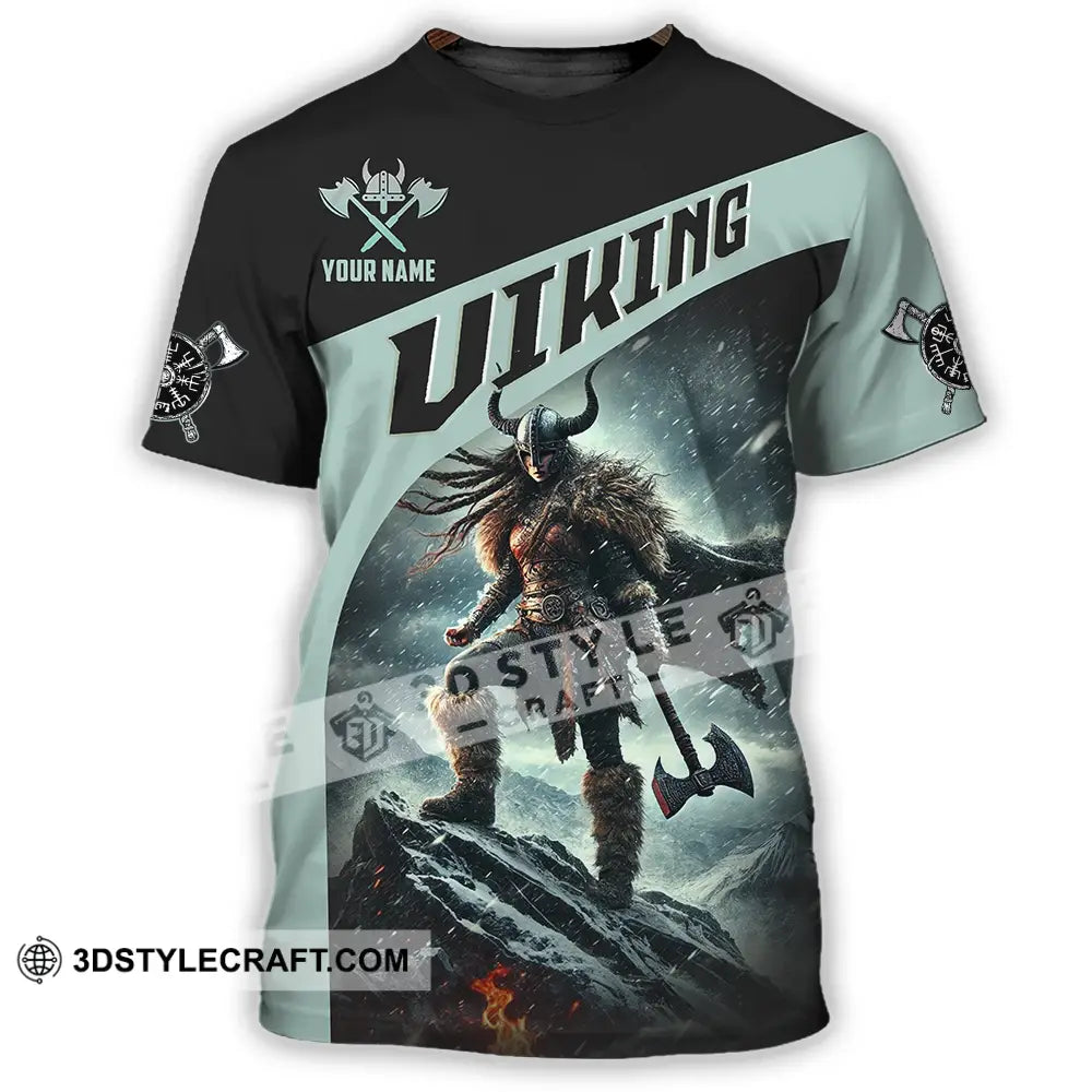 Unisex Shirt - Custom Text Viking T-Shirt / S T-Shirt