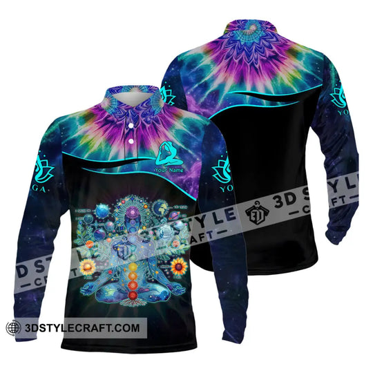 Unisex Shirt - Custom Text Yoga Shirt style option 3