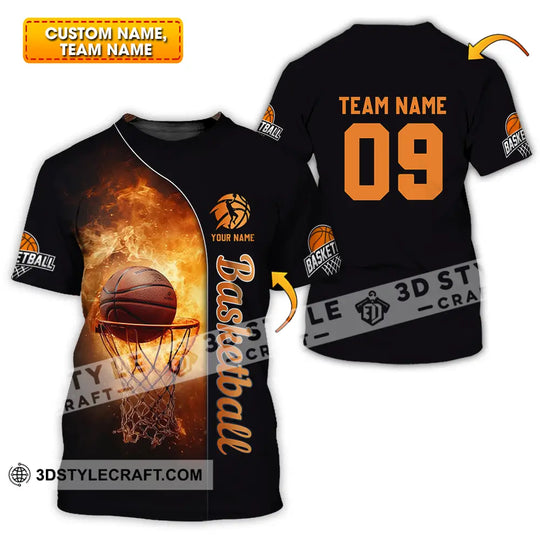 Unisex Shirt - Custom Texts Shirt Basketball style option 1
