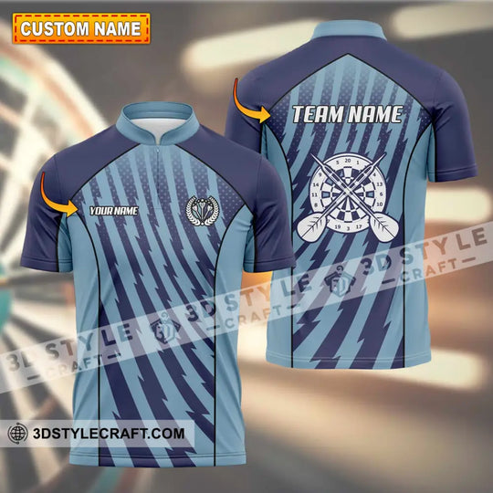 Unisex Shirt - Custom Texts Darts Icon Sport Shirt style option 1