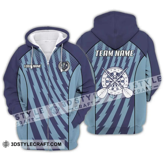 Unisex Shirt - Custom Texts Darts Icon Sport Shirt style option 2