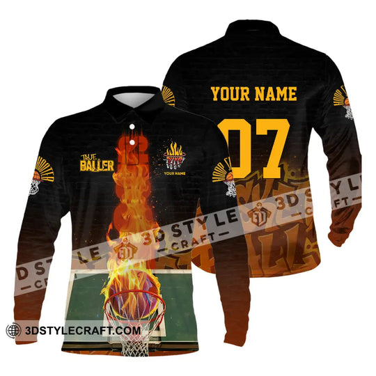 Unisex Shirt - Custom The Baller Basketball Shirt style option 3