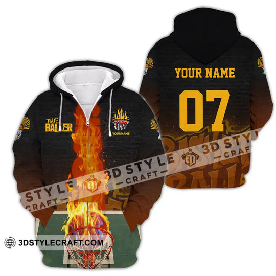 Unisex Shirt - Custom The Baller Basketball Shirt style option 2