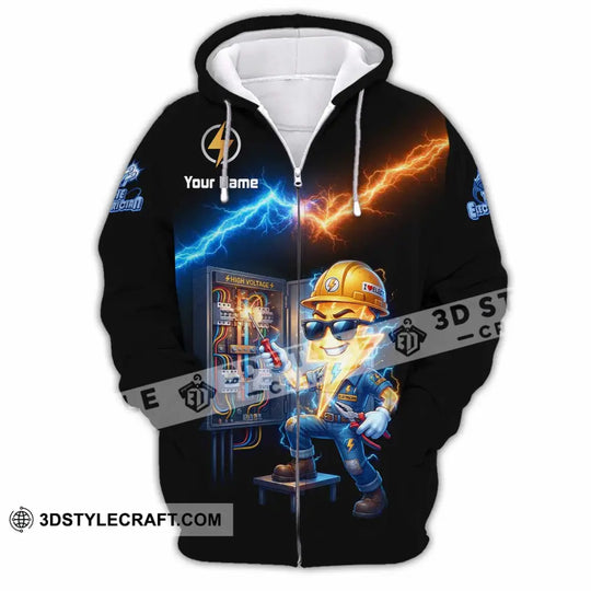 Unisex Shirt - Custom The Electrician Shirt style option 3