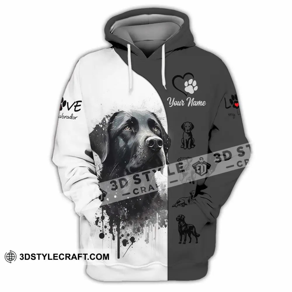 Unisex Shirt - Custom The Labrador 3D Shirt Hoodie / S T-shirt