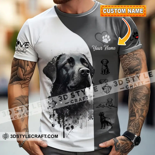 Unisex Shirt - Custom The Labrador 3D Shirt T-shirt