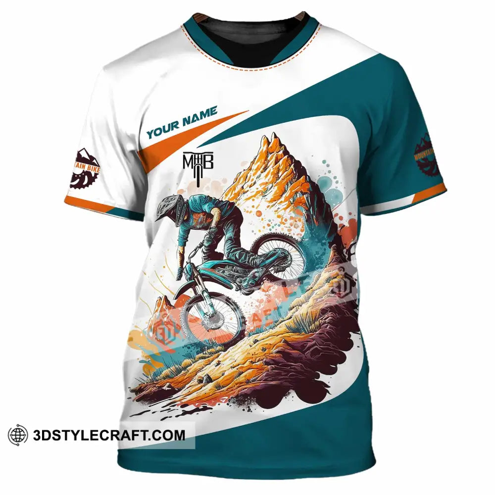 Unisex Shirt - Custom The Mountain Bike MTB Shirt T-Shirt / S T-shirt