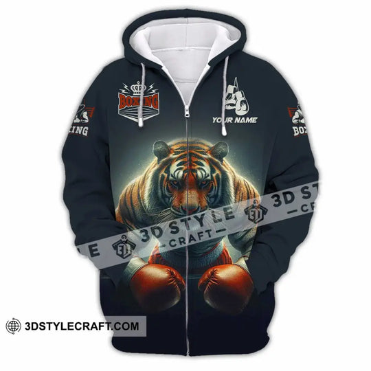 Unisex Shirt - Custom Tiger Boxing Lover Classic Shirt style option 4