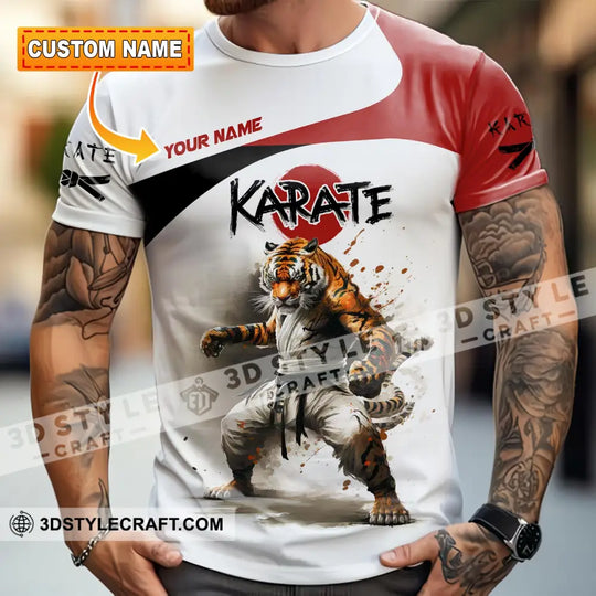 Unisex Shirt - Custom Tiger Karate Shirt style option 3