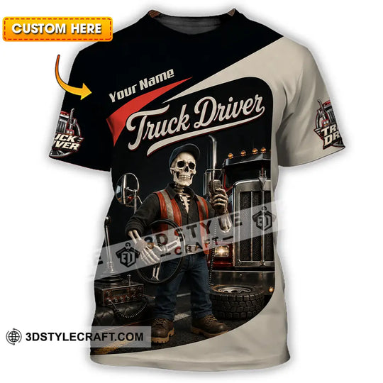 Unisex Shirt - Custom Truck Driver Shirt style option 1