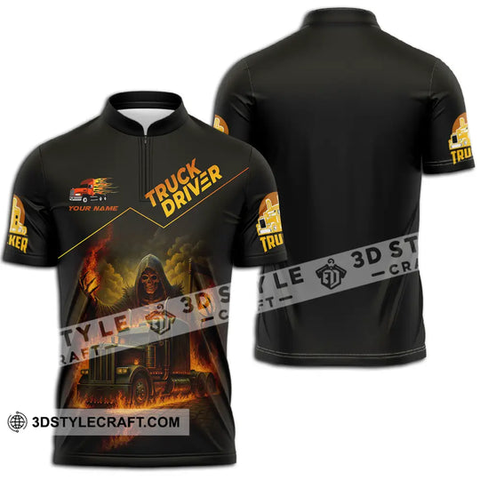 Unisex Shirt - Custom Truck Driver Shirt style option 2