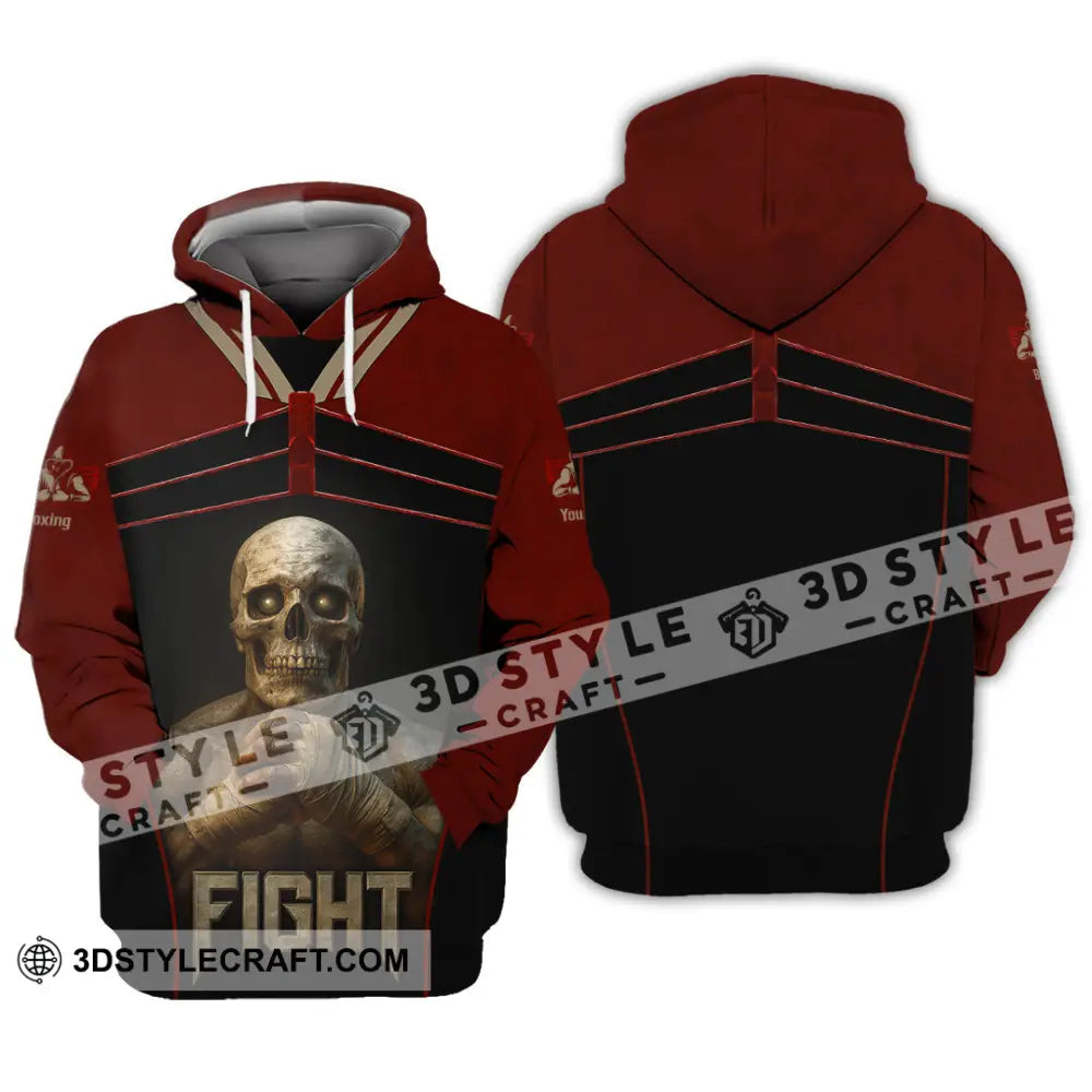 Unisex Shirt - Custom Try Your Hard Fight Man Sport Shirt Hoodie / S T-shirt