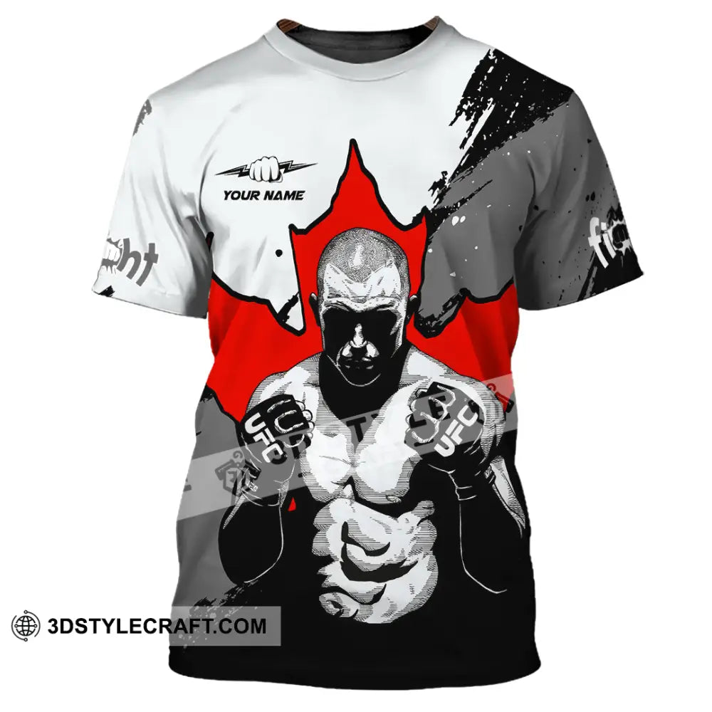 Unisex Shirt - Custom Try Your Hard Fight Man Sport Shirt T-Shirt / S T-shirt