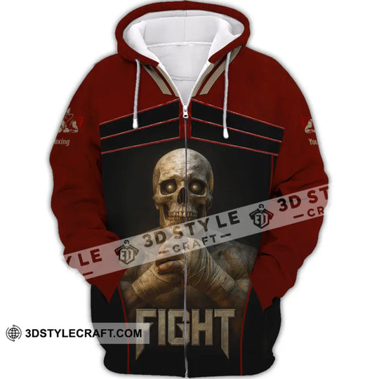 Unisex Shirt - Custom Try Your Hard Fight Man Sport Shirt style option 2
