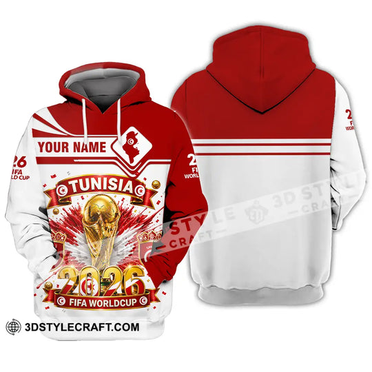 Unisex Shirt - Custom Tunisia World Cup 2026 Shirt style option 3
