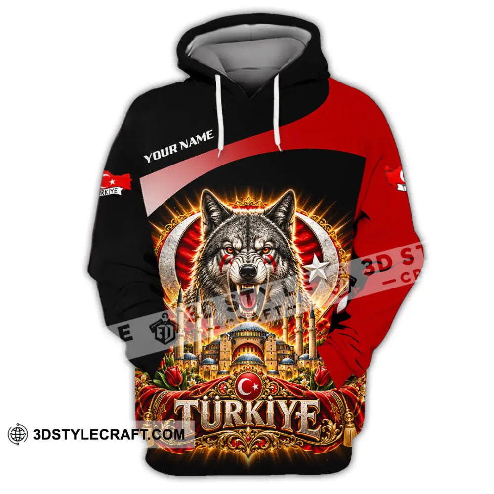 Unisex Shirt - Custom Turkiye Shirt - Hoodie / S - T-shirt