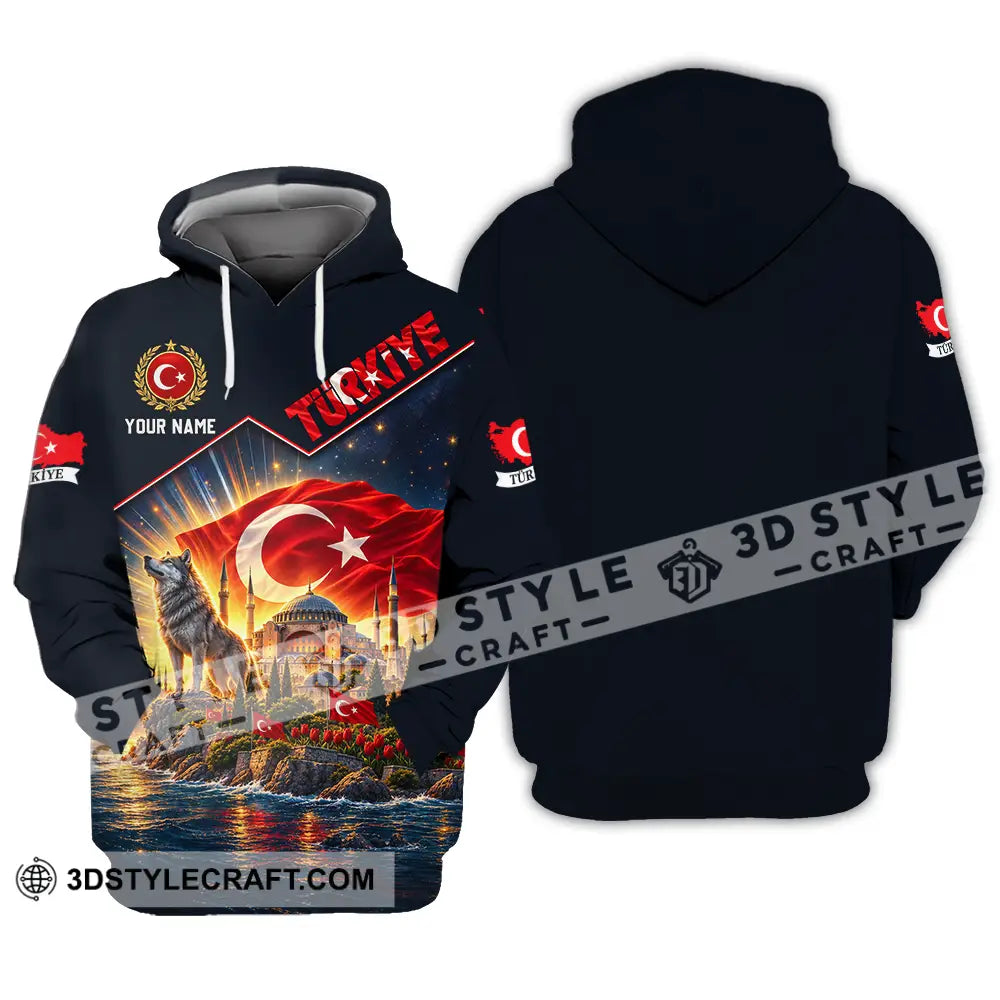 Unisex Shirt - Custom Turkiye Shirt - Hoodie / S - T-shirt