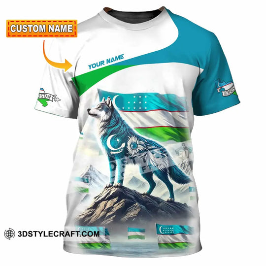 Unisex Shirt - Custom Uzbekistan Shirt style option 1