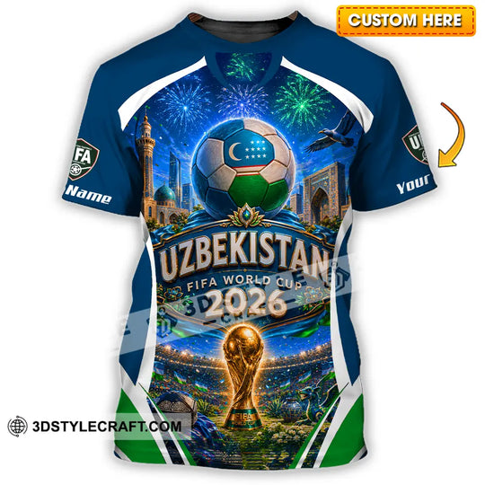 Unisex Shirt - Custom Uzbekistan Shirt style option 1