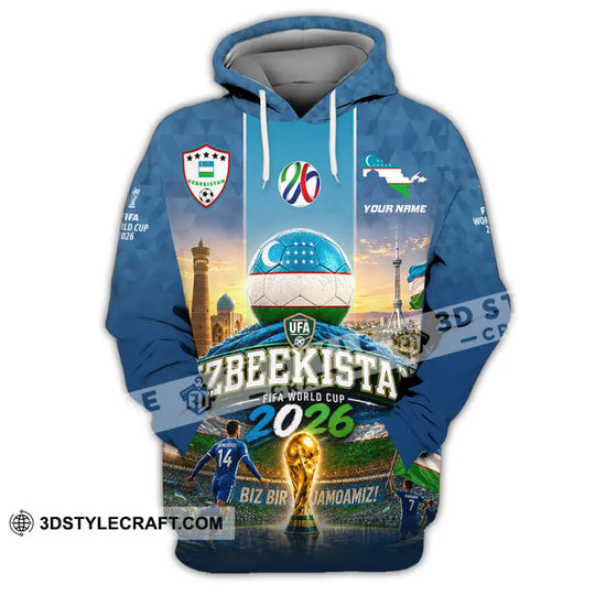 Unisex Shirt - Custom Uzbekistan World Cup 2026 Shirt style option 4