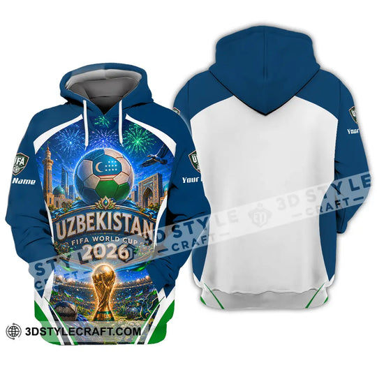 Unisex Shirt - Custom Uzbekistan World Cup 2026 Shirt style option 3