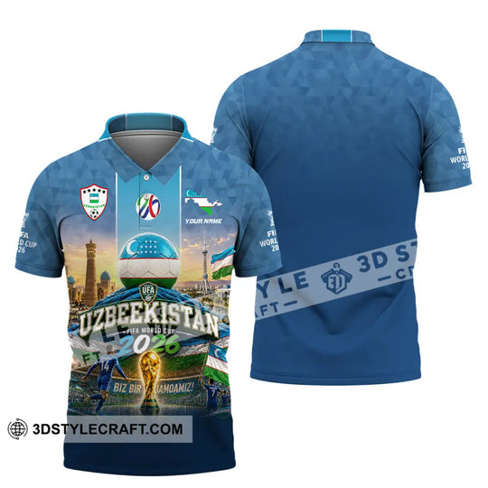 Unisex Shirt - Custom Uzbekistan World Cup 2026 Shirt style option 2