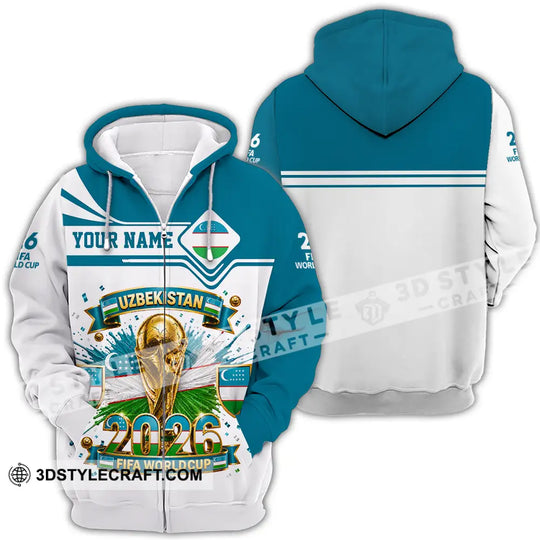 Unisex Shirt - Custom Uzbekistan World Cup 2026 Shirt style option 4
