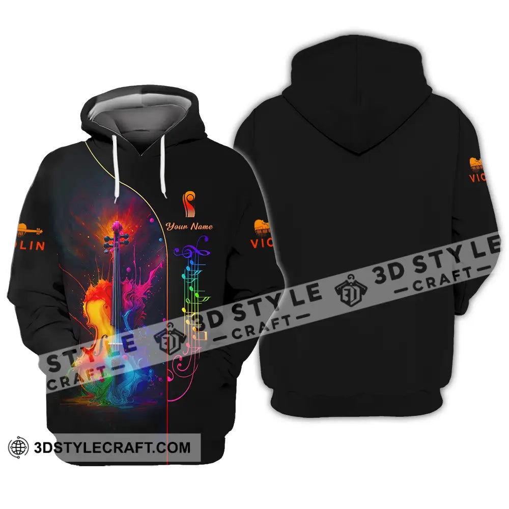 Unisex Shirt Custom Violin Lover Shirt Hoodie / S T shirt