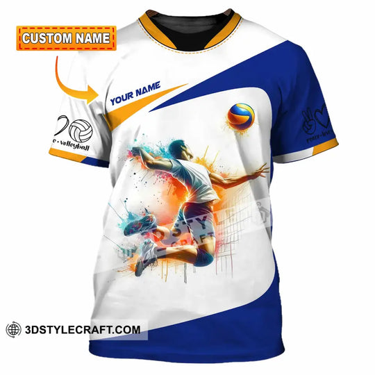 Unisex Shirt - Custom Volleyball 3D Shirt style option 1