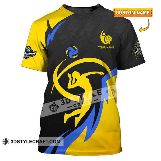 Unisex Shirt - Custom Volleyball 3D Shirt style option 1