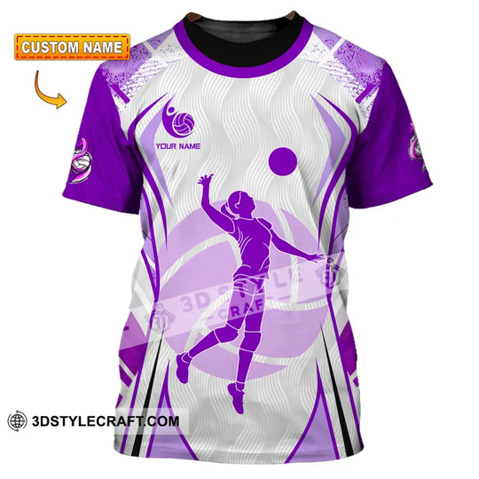 Unisex Shirt - Custom Volleyball 3D Shirt style option 1