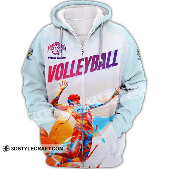 Unisex Shirt - Custom Volleyball 3D Shirt style option 3