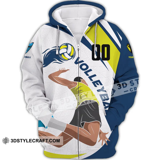 Unisex Shirt - Custom Volleyball 3D Shirt style option 3