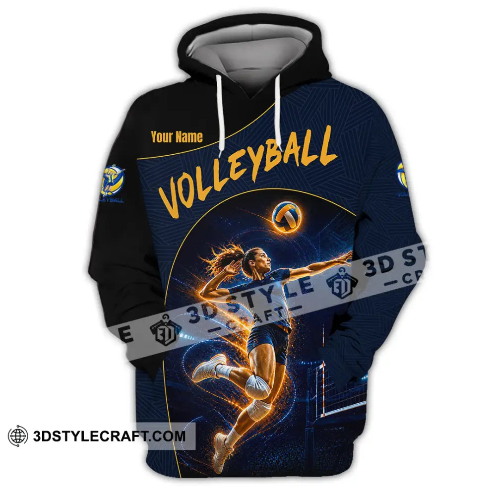 Unisex Shirt - Custom Volleyball Shirt - Hoodie / S - T-shirt