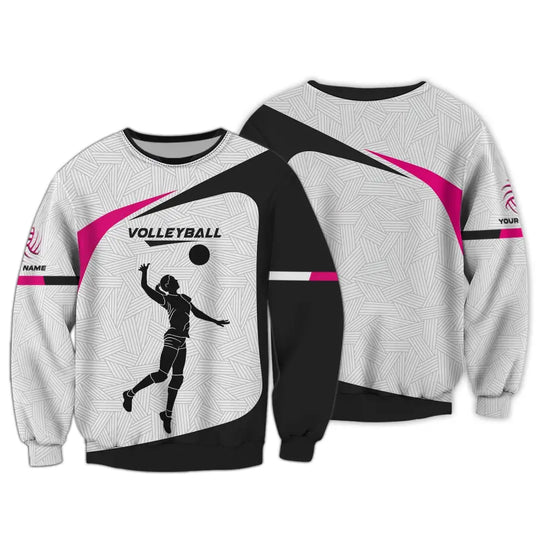 Unisex Shirt, Custom Volleyball Shirt, Volleyball Hoodie, Volleyball Team T-Shirt, Gift for Volleyball Players style option 3