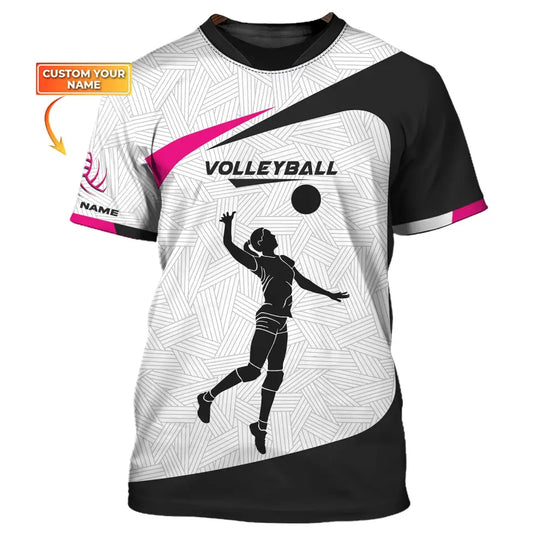 Unisex Shirt, Custom Volleyball Shirt, Volleyball Hoodie, Volleyball Team T-Shirt, Gift for Volleyball Players style option 1