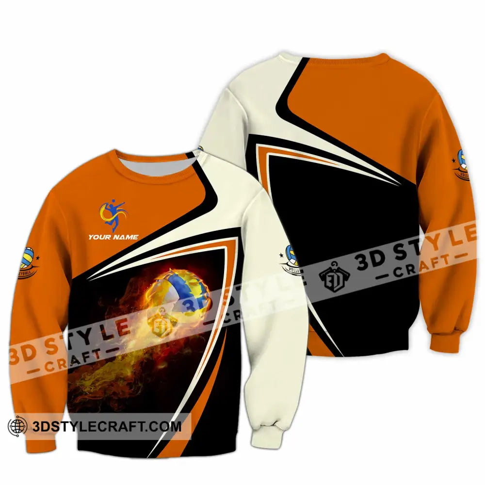 Unisex Shirt - Custom Volleyball Shirt Long Sleeve / S T-shirt