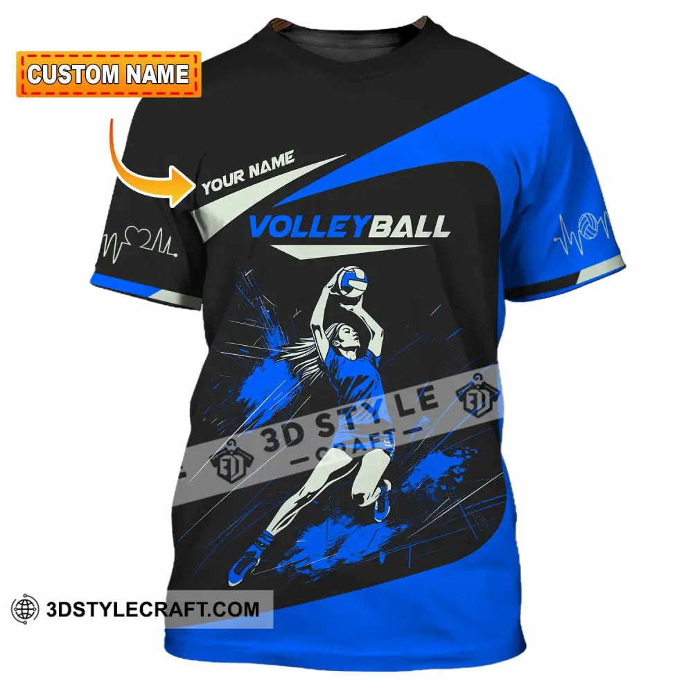 Unisex Shirt - Custom Volleyball Lover Sport Shirt T-shirt