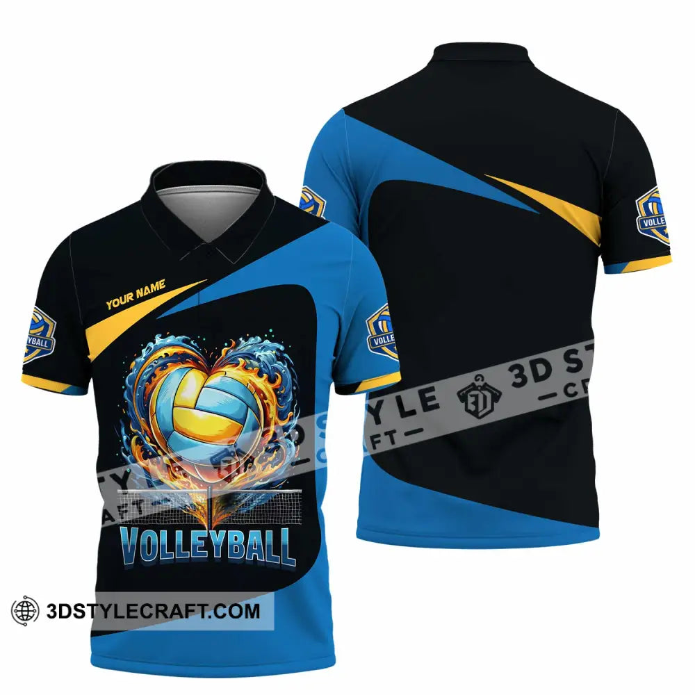 Unisex Shirt - Custom Volleyball Shirt Polo Shirt / S T-shirt