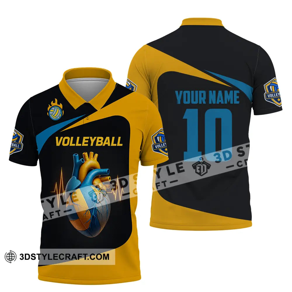 Unisex Shirt - Custom Volleyball Shirt Polo Shirt / S T-shirt