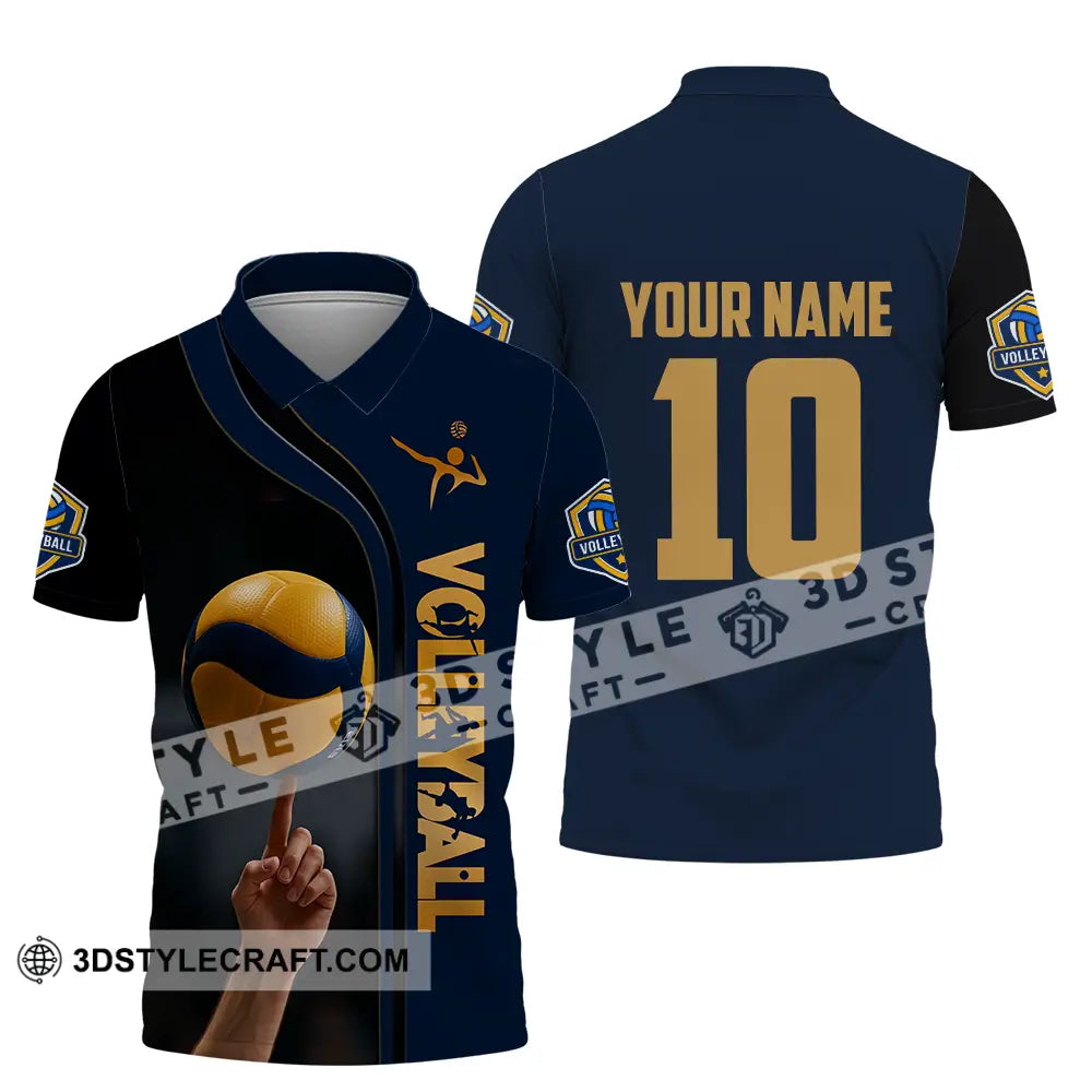 Unisex Shirt - Custom Volleyball Shirt Polo Shirt / S T-shirt