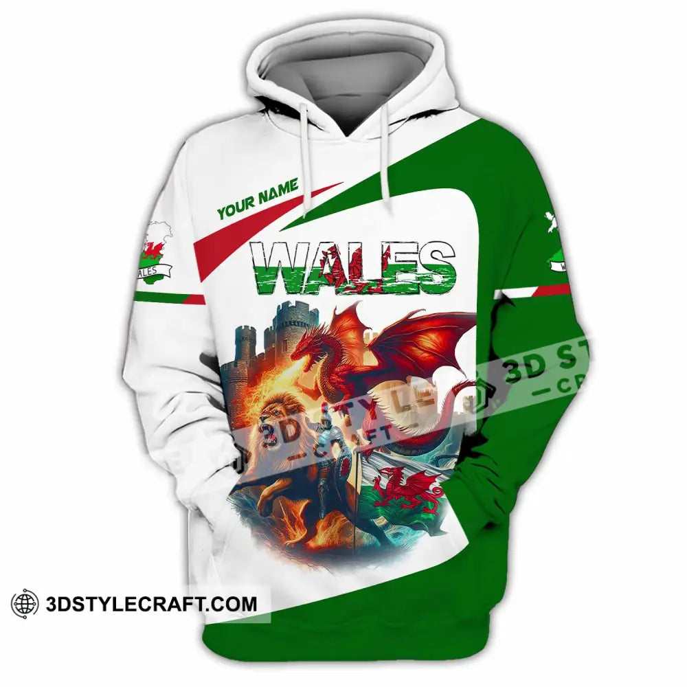 Unisex Shirt - Custom Wales Shirt Hoodie / S T-shirt