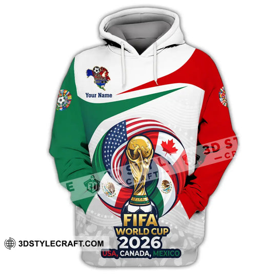 Unisex Shirt - Custom World Cup 2026 3D Shirt style option 2
