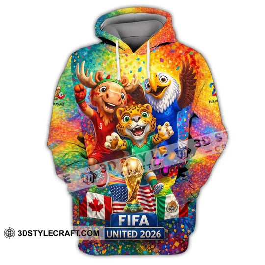 Unisex Shirt - Custom World Cup 2026 3D Shirt style option 2