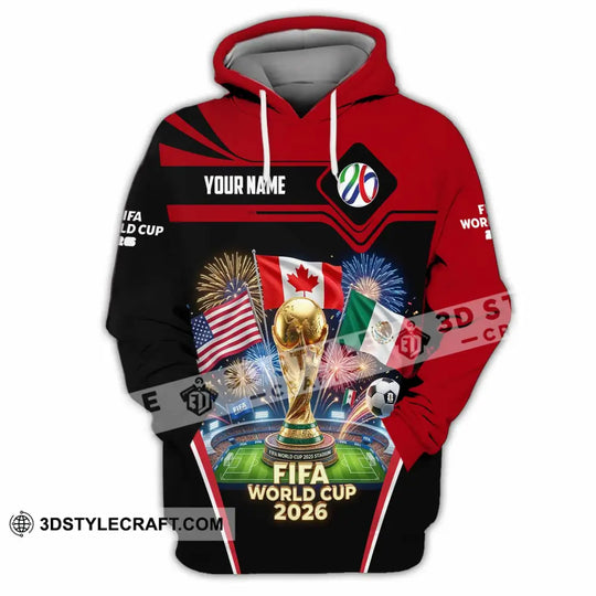 Unisex Shirt - Custom World Cup 2026 3D Shirt style option 2