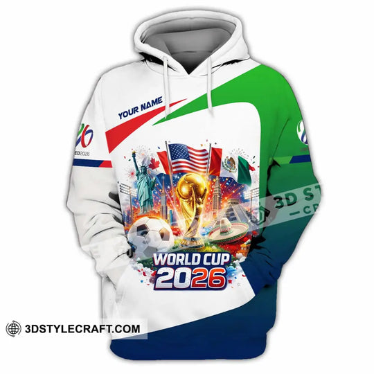 Unisex Shirt - Custom World Cup 2026 3D Shirt style option 3