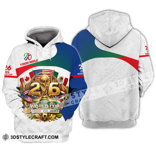 Unisex Shirt - Custom World Cup 2026 3D Shirt style option 3
